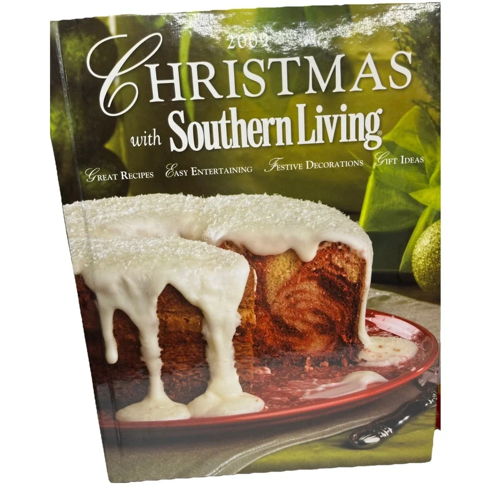 Southern Living Christmas Cookbook Special Edition 2009and 2010 Set Of 2‎
